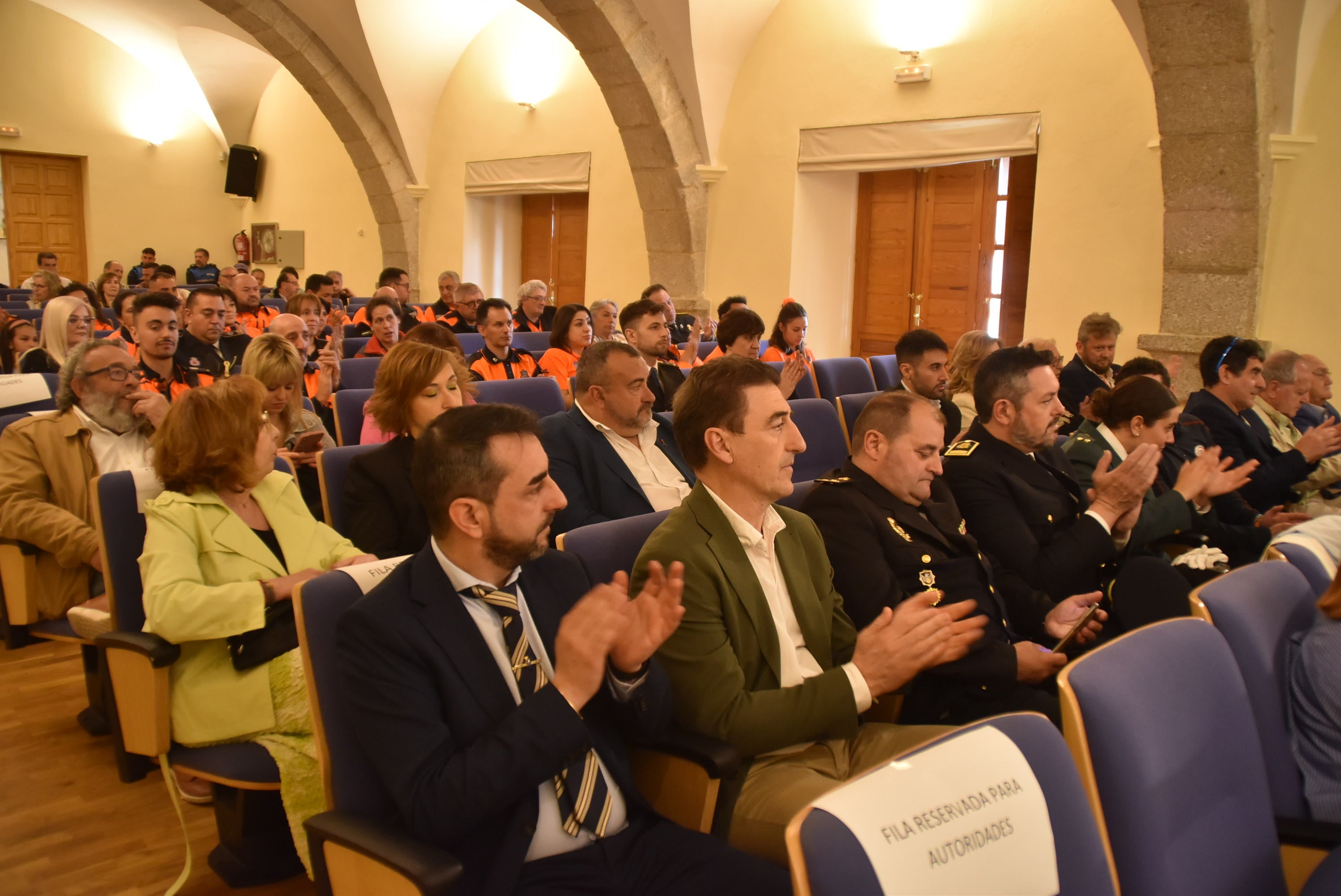 Béjar celebra el 40 aniversario de Protección Civil con una jornada de exhibición y reconocimientos