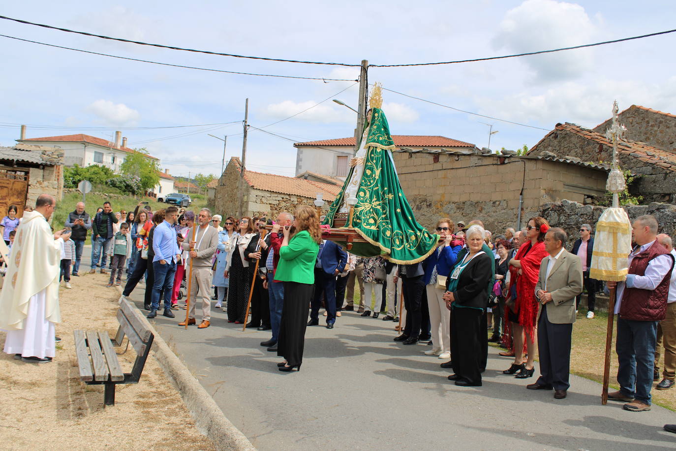 Bercimuelle honra a la Virgen del Monte