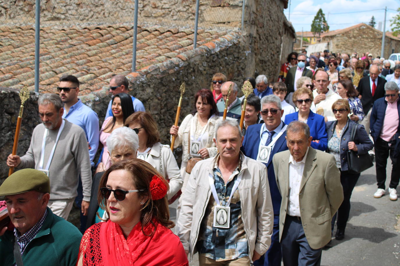 Bercimuelle honra a la Virgen del Monte