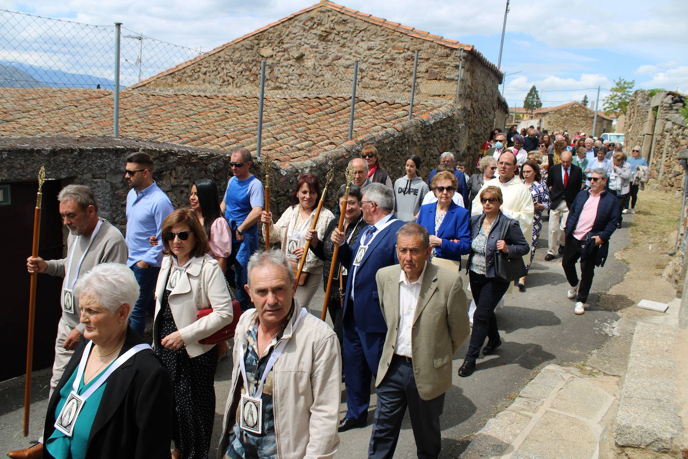 Bercimuelle honra a la Virgen del Monte