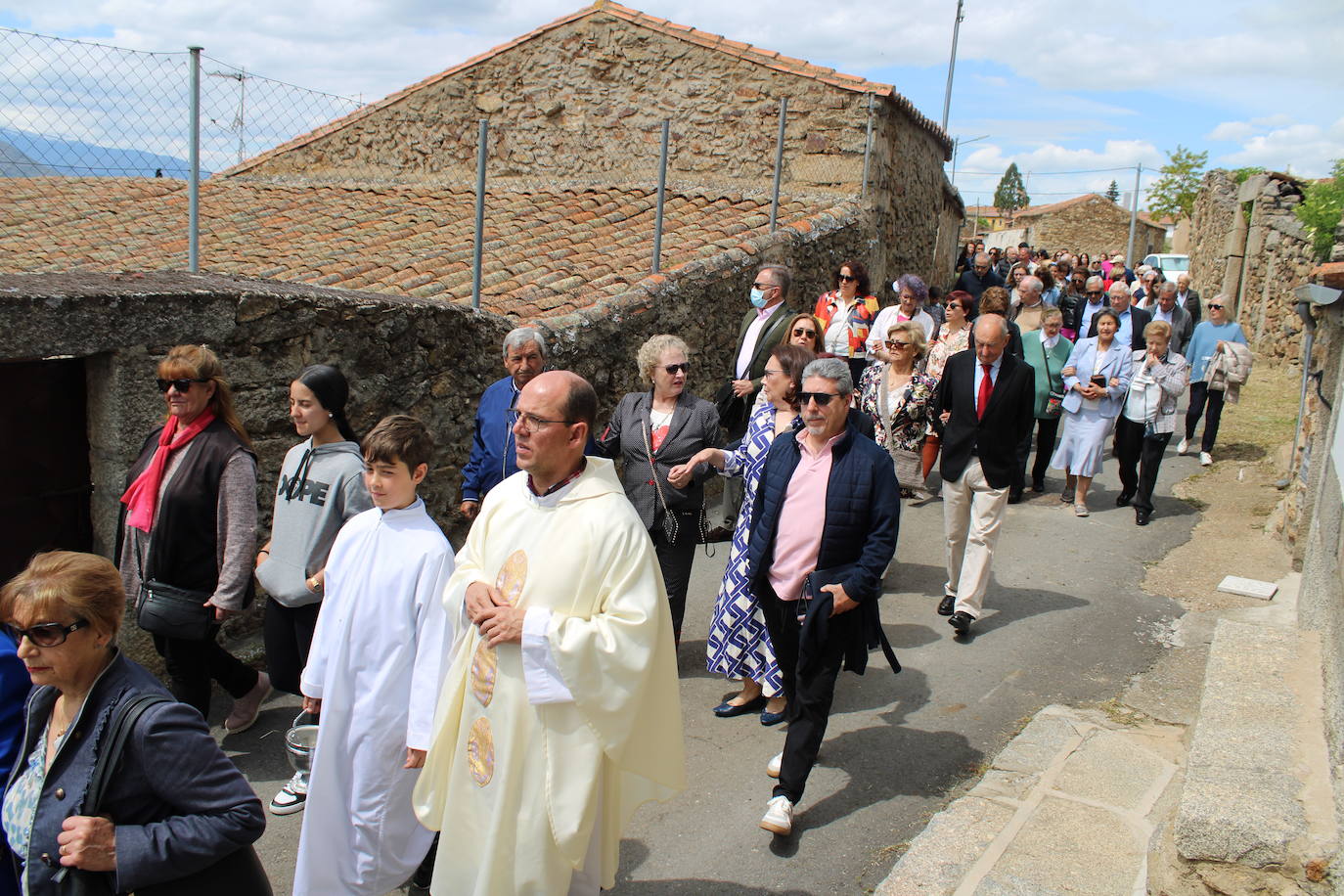 Bercimuelle honra a la Virgen del Monte