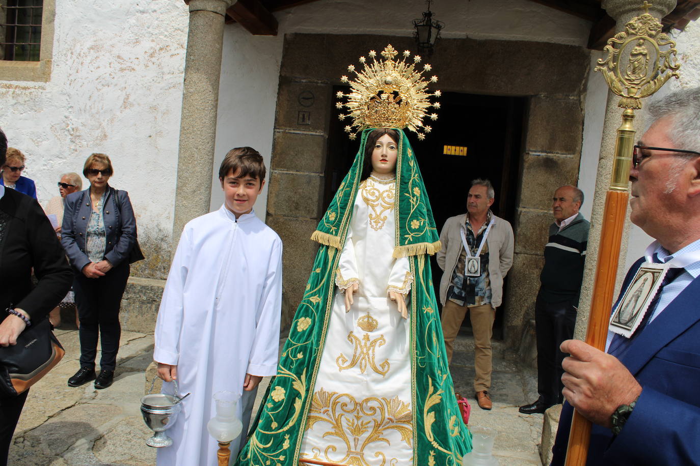 Bercimuelle honra a la Virgen del Monte