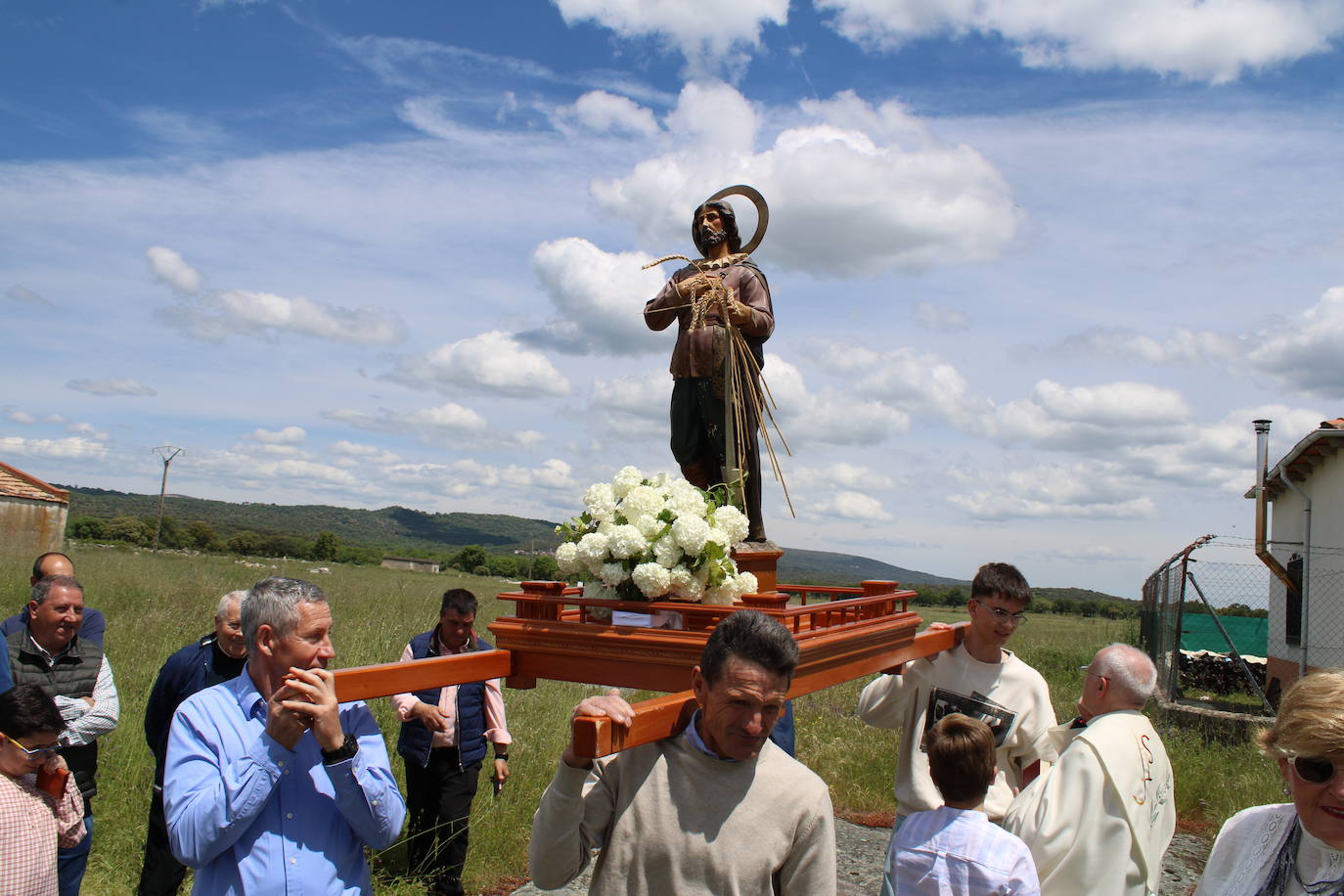 Bendiciones de los campos del Sangusín desde Peromingo