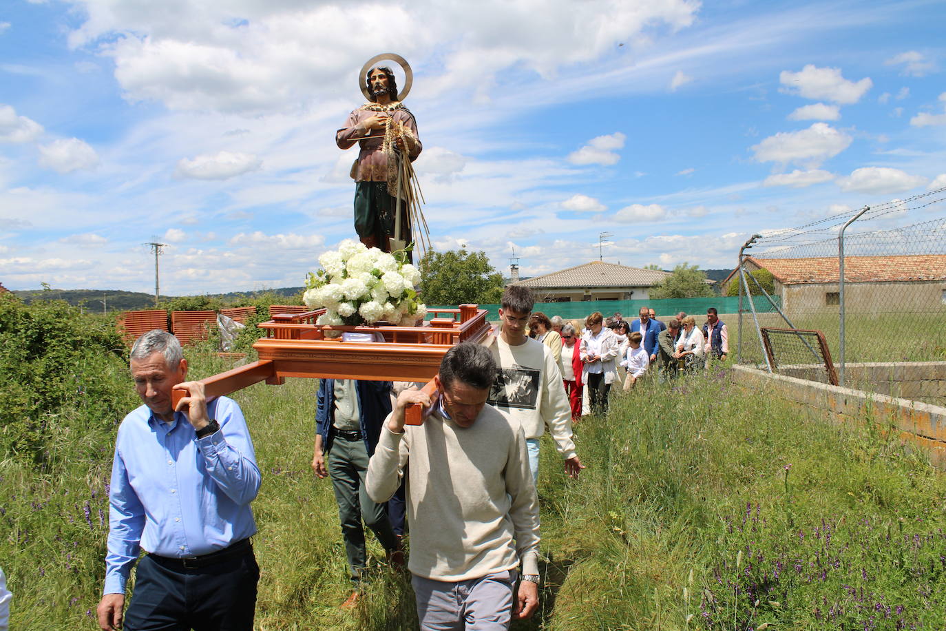 Bendiciones de los campos del Sangusín desde Peromingo