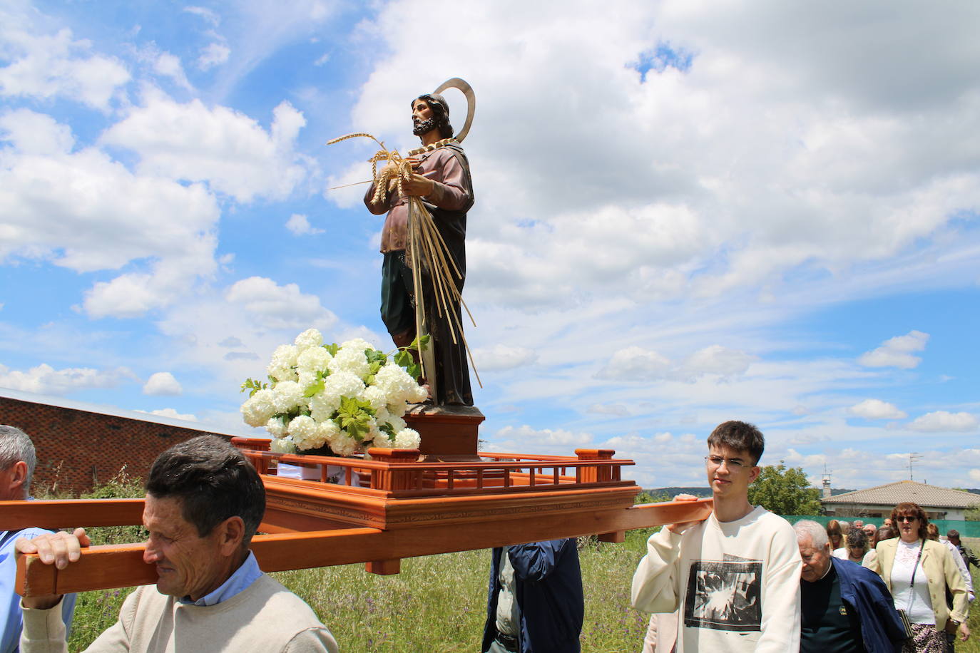 Bendiciones de los campos del Sangusín desde Peromingo