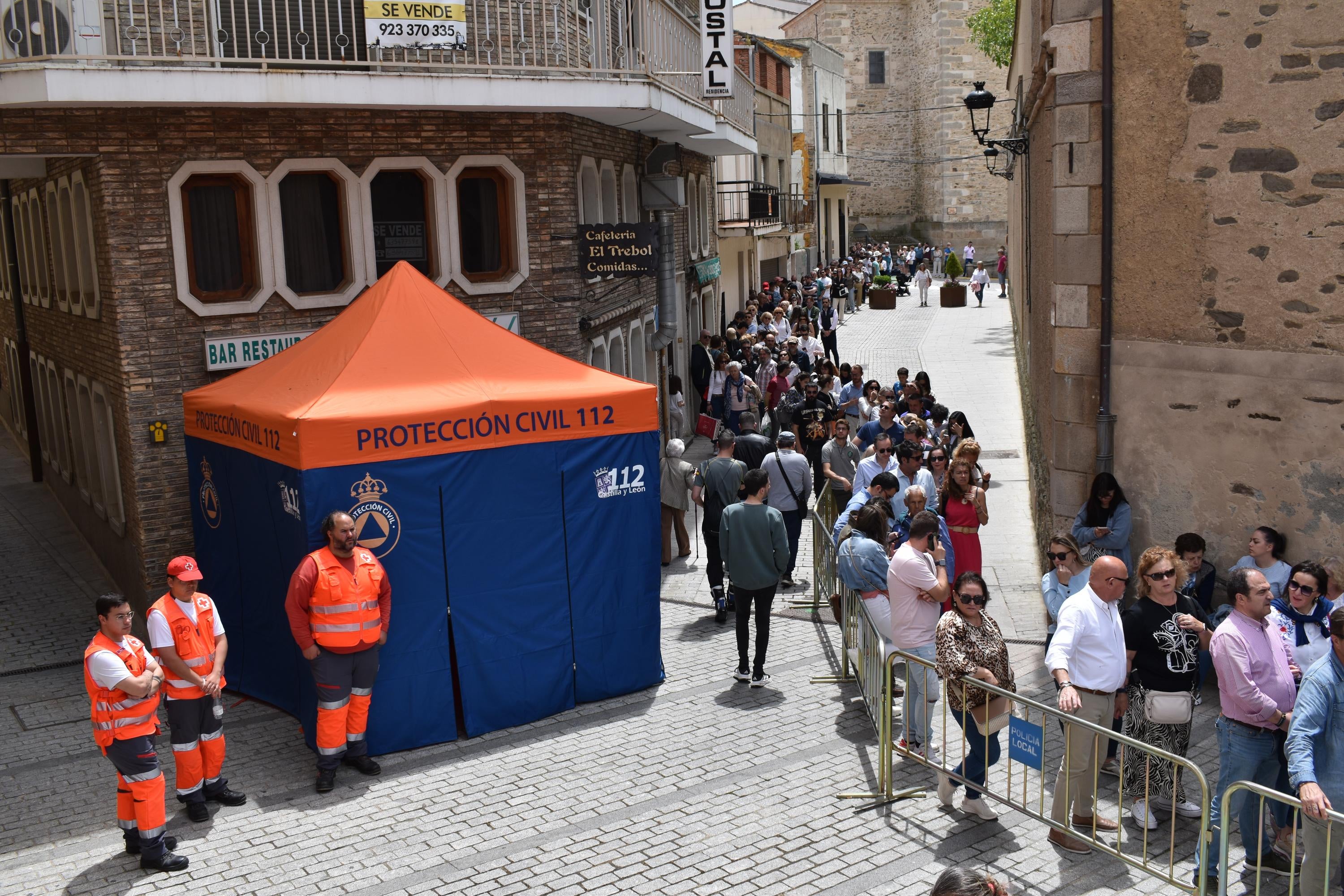 Fin de semana histórico en Alba de Tormes con 21.000 visitantes