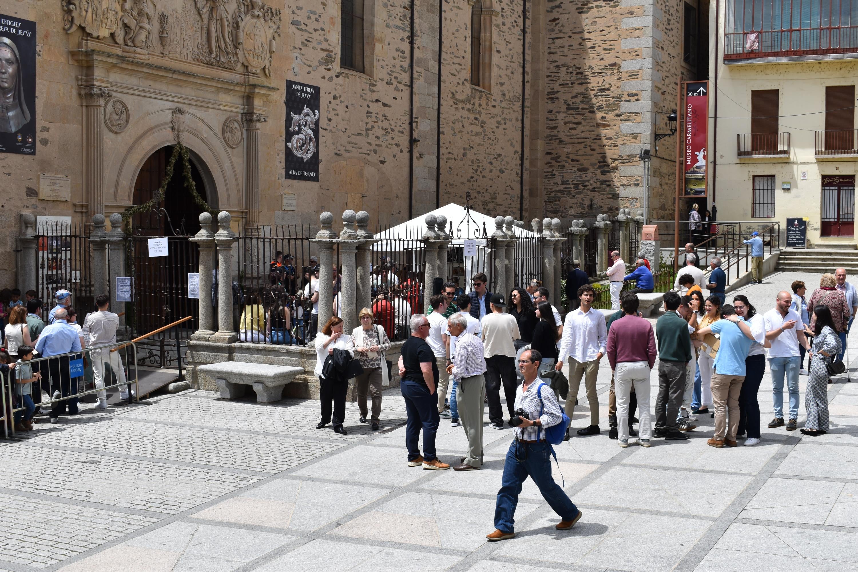 Fin de semana histórico en Alba de Tormes con 21.000 visitantes