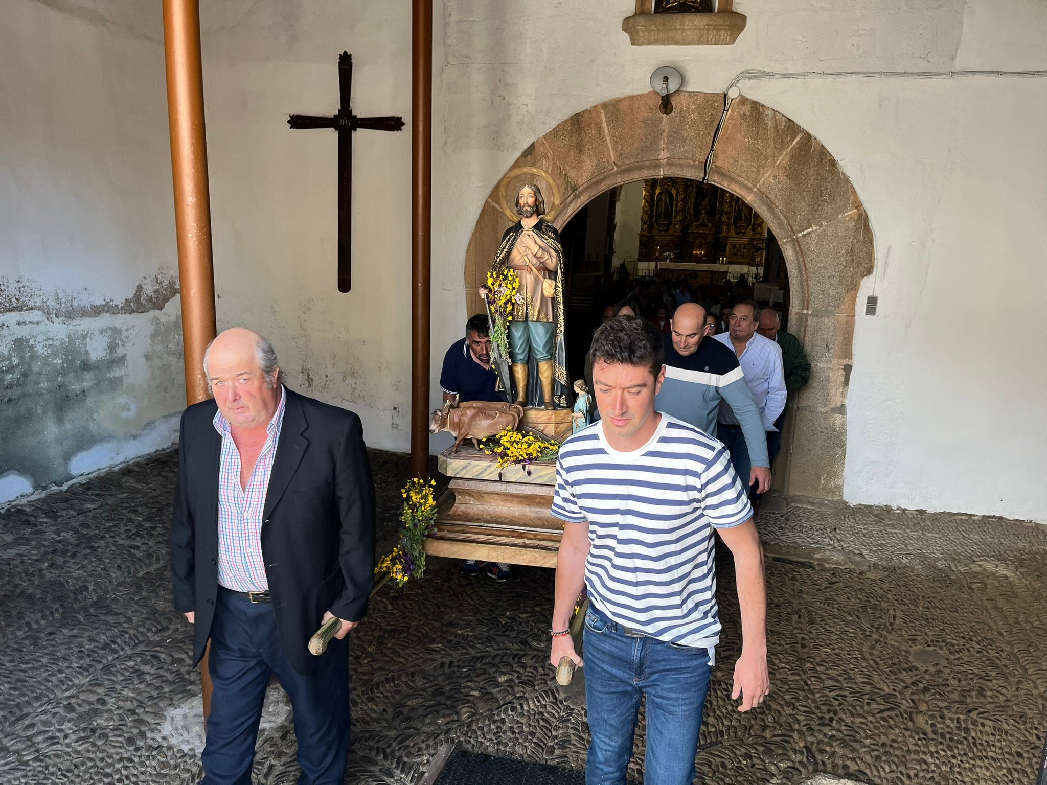 Eucaristía, bendición de campos y convite en Salvatierra de Tormes para honrar a San Isidro