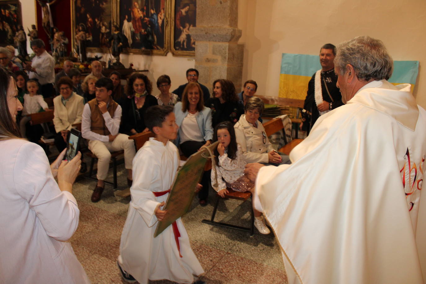 Encuentro de seis imágenes de San Isidro para bendecir los campos del Alto Alagón