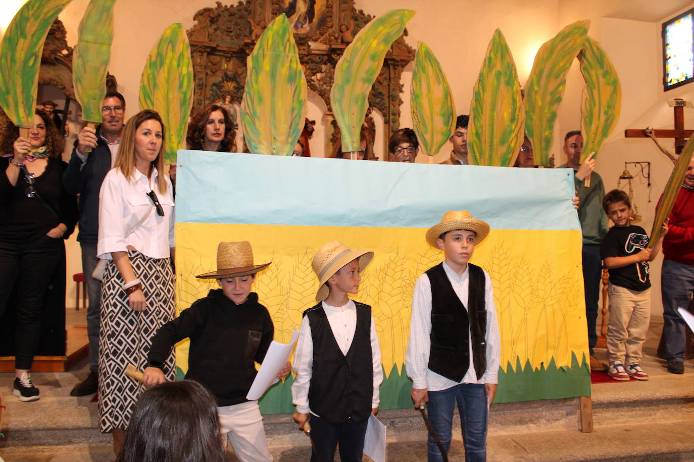 Encuentro de seis imágenes de San Isidro para bendecir los campos del Alto Alagón