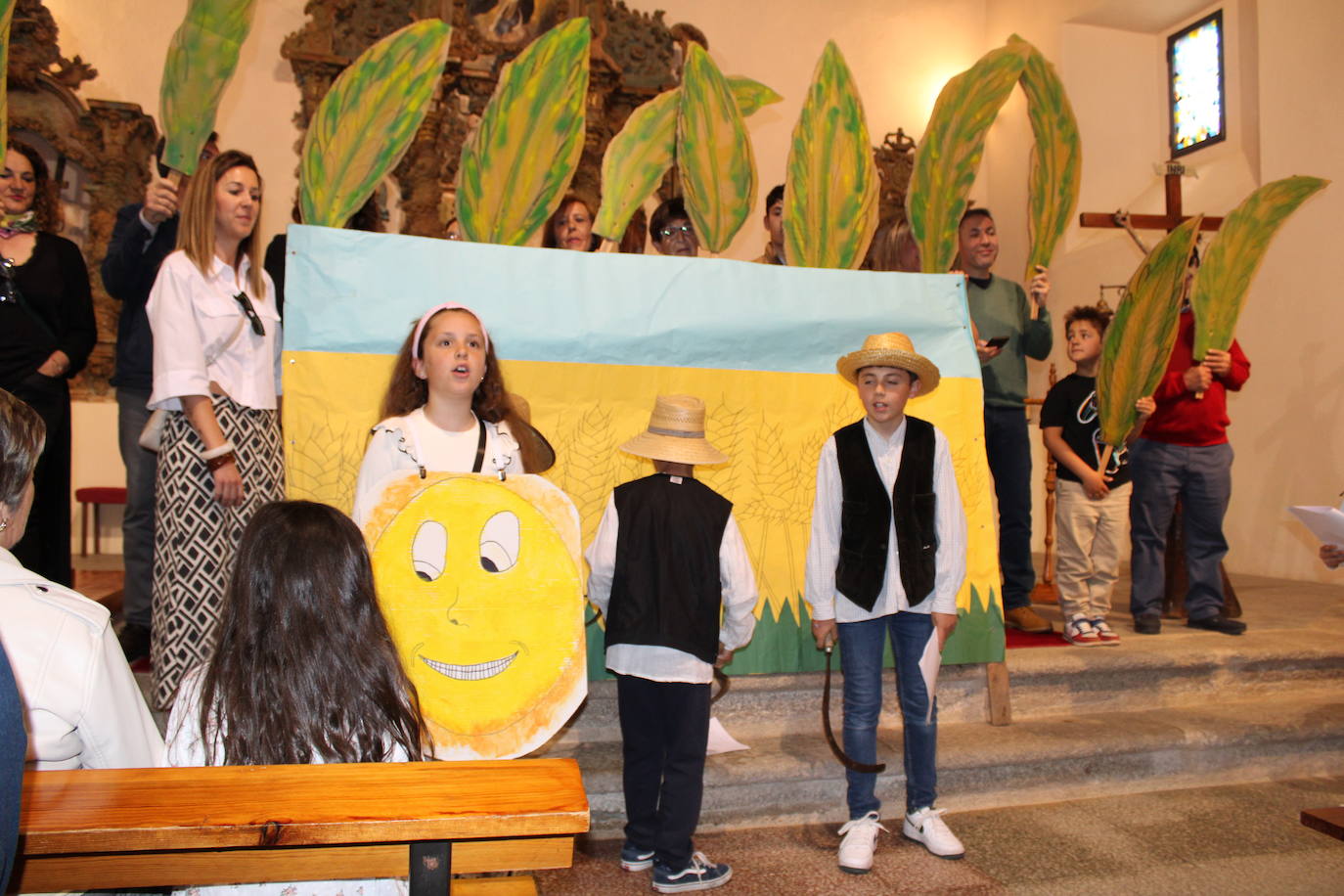 Encuentro de seis imágenes de San Isidro para bendecir los campos del Alto Alagón