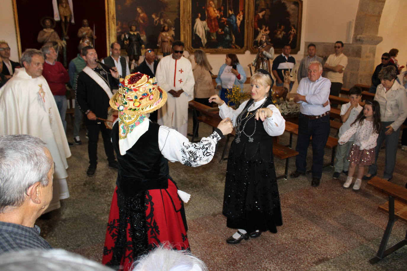 Encuentro de seis imágenes de San Isidro para bendecir los campos del Alto Alagón