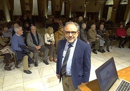 Antonio Muro, en imagen de archivo, durante una conferencia.