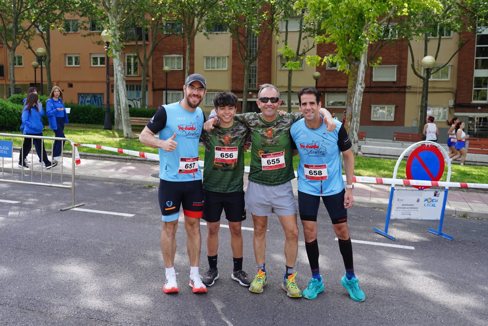 Adrián Martín y Ester Rodríguez se proclaman vencedores de la XIII Carrera Cívico-Militar San Fernando