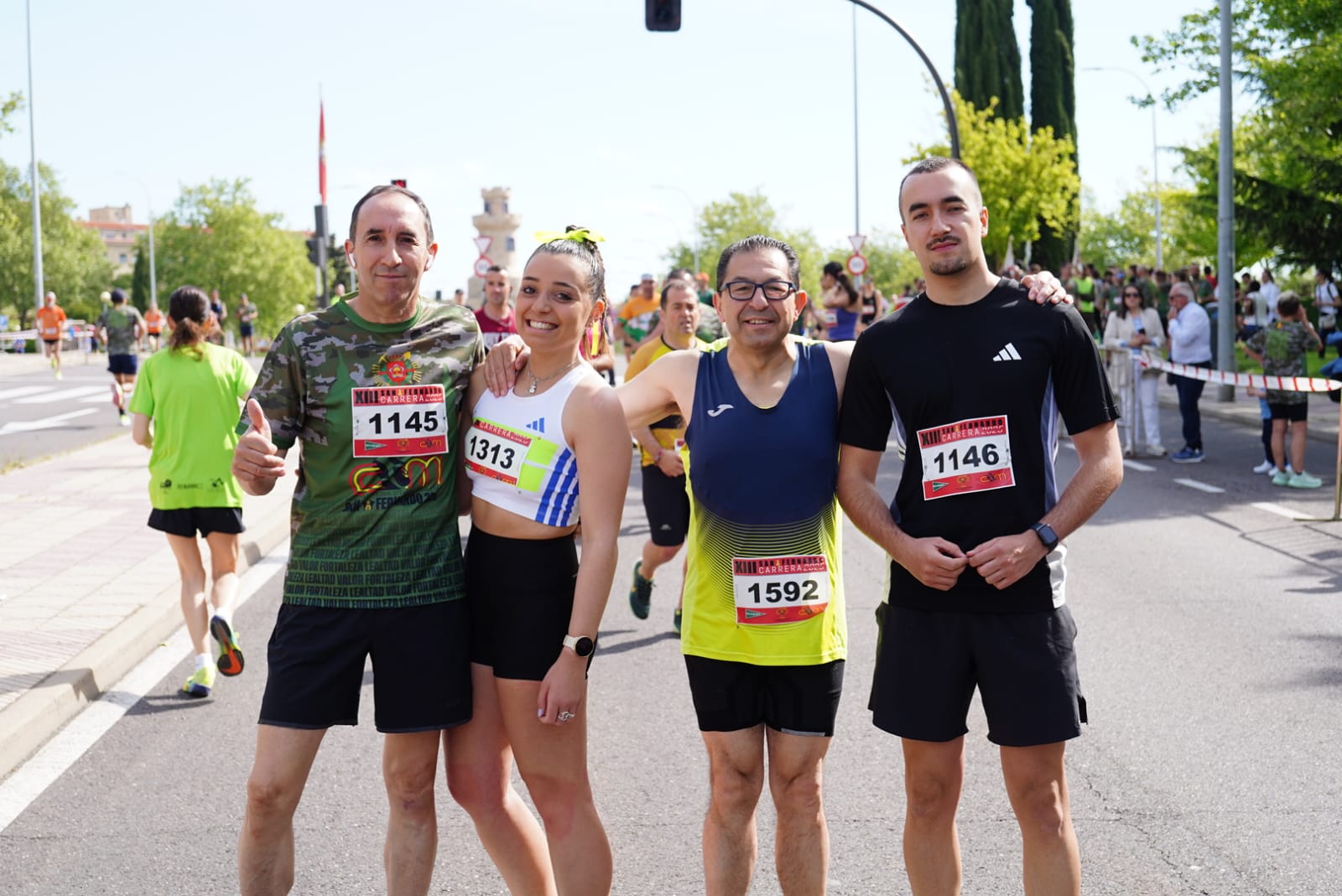 Adrián Martín y Ester Rodríguez se proclaman vencedores de la XIII Carrera Cívico-Militar San Fernando