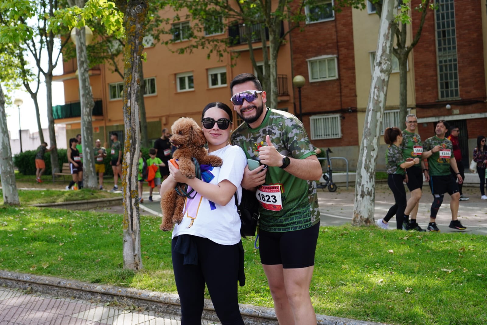 Adrián Martín y Ester Rodríguez se proclaman vencedores de la XIII Carrera Cívico-Militar San Fernando