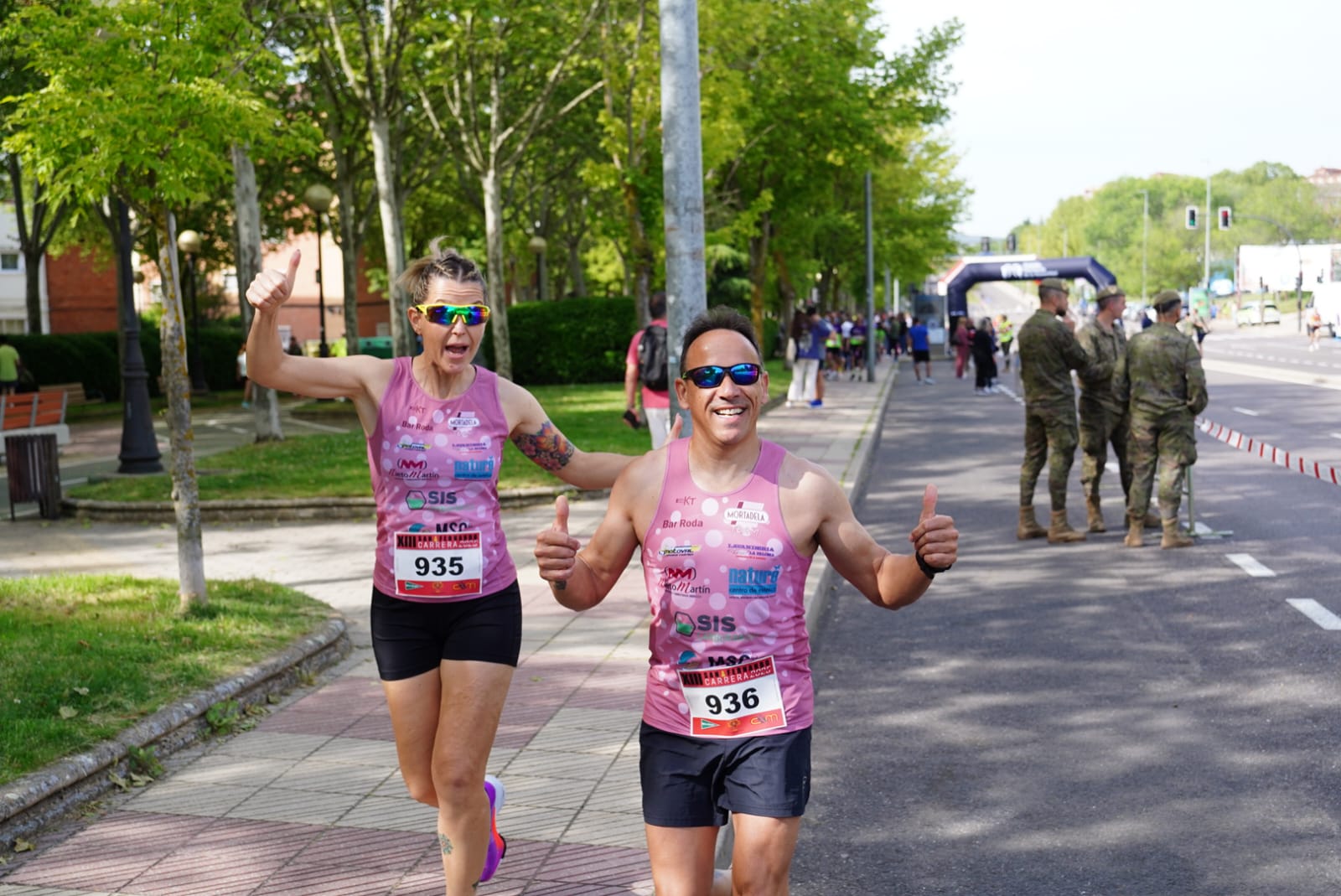 Adrián Martín y Ester Rodríguez se proclaman vencedores de la XIII Carrera Cívico-Militar San Fernando