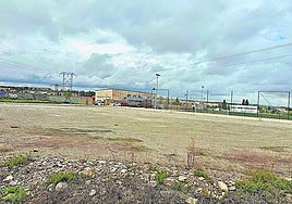 Terrenos que ocupará la nueva zona deportiva anexa a El Salinar en Villamayor de Armuña