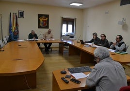 Imagen de archivo de un pleno en Villarino en el año 2024