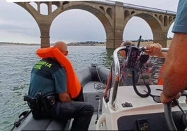 Imagen compartida por la Guardia Civil de Salamanca en Instagram sobre el rescate.