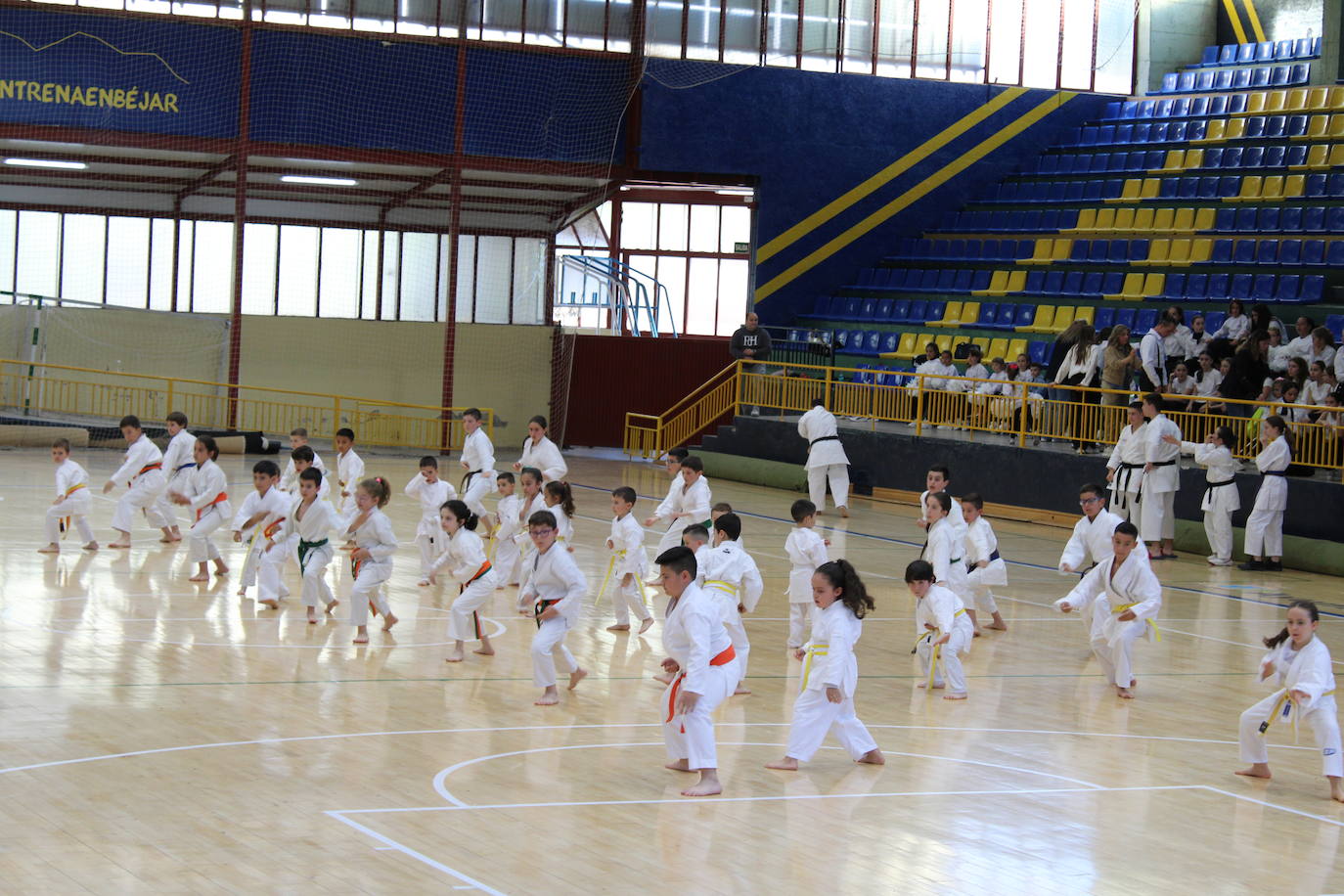 Baile y kárate en el pabellón municipal de Béjar