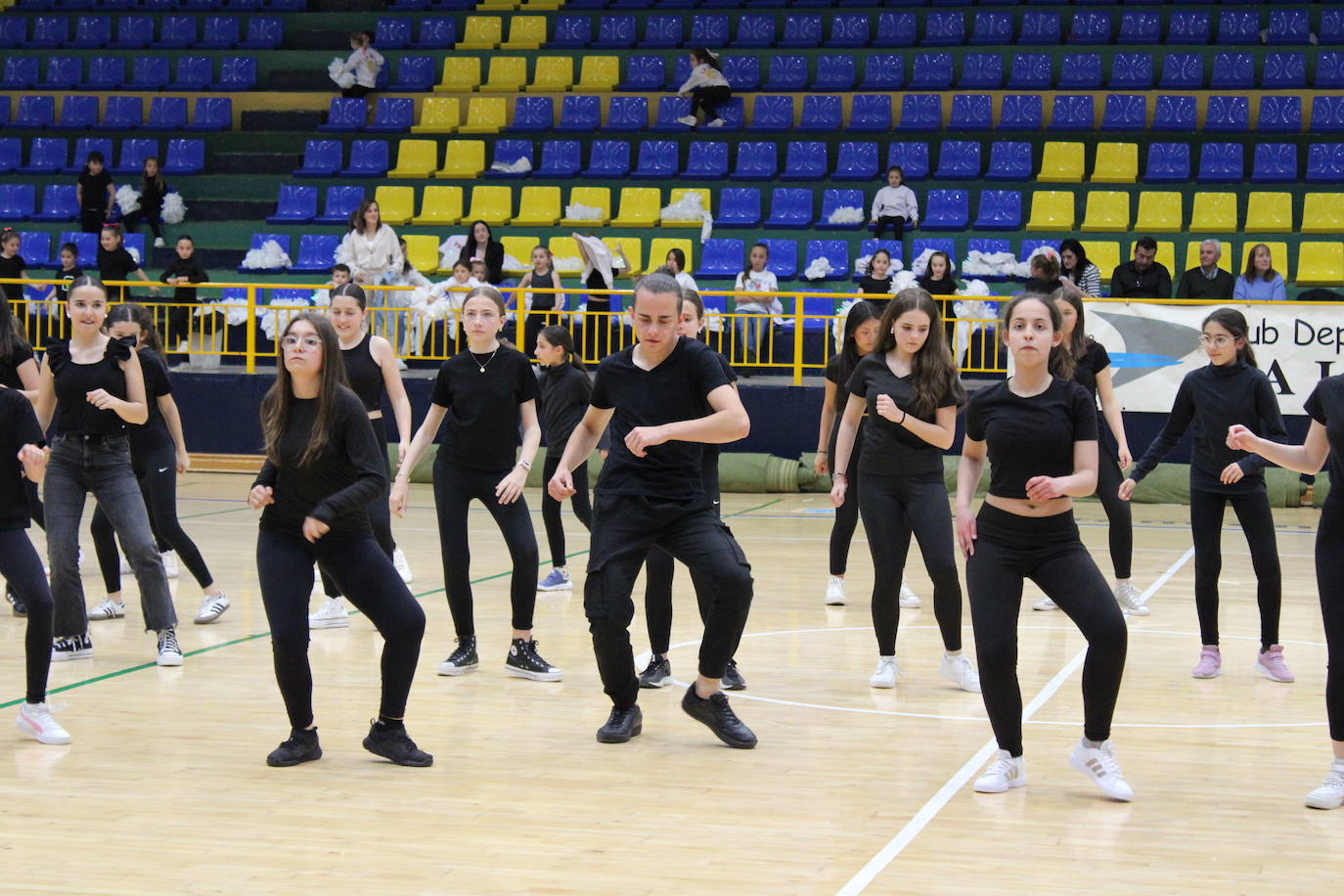 Baile y kárate en el pabellón municipal de Béjar