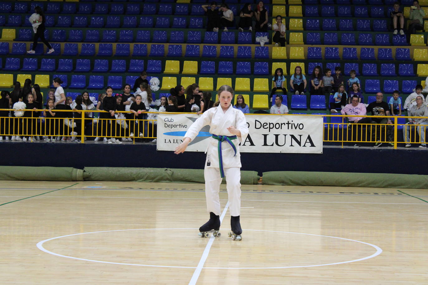Baile y kárate en el pabellón municipal de Béjar