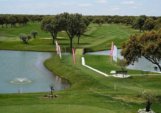 Imagen del espectacular estado de La Valmuza, que acoge desde hoy el torneo.