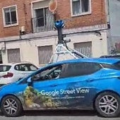 El coche de Google Maps en Salamanca.