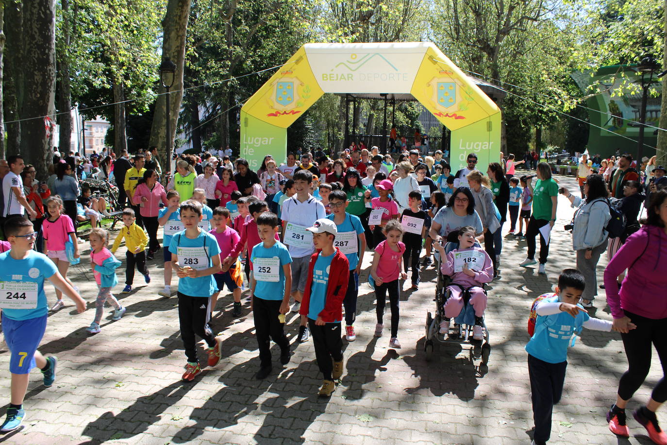 Béjar corre por la inclusión
