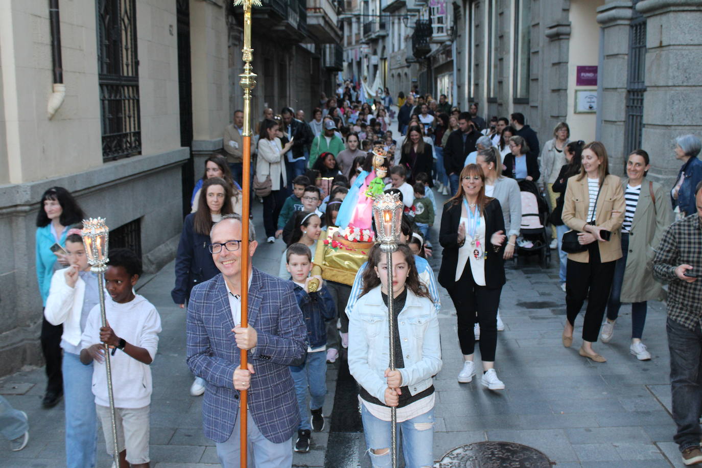 Béjar se vuelca con María Auxiliadora