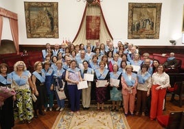 Graduados de la sede de Salamanca en el Paraninfo.