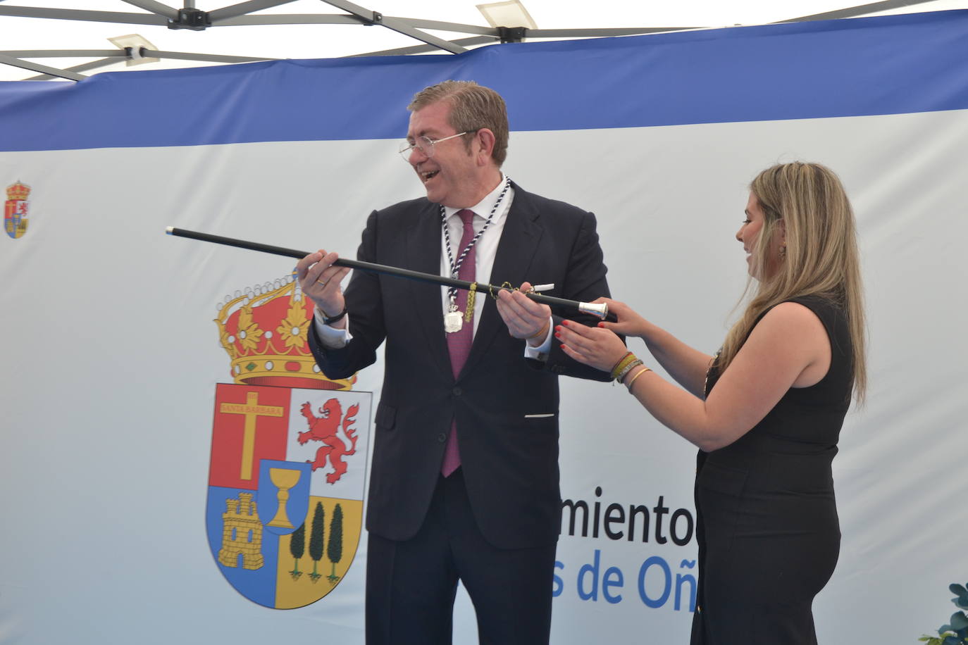 Isidoro Alanís recibe la distinción de Hijo Predilecto de Fuentes de Oñoro