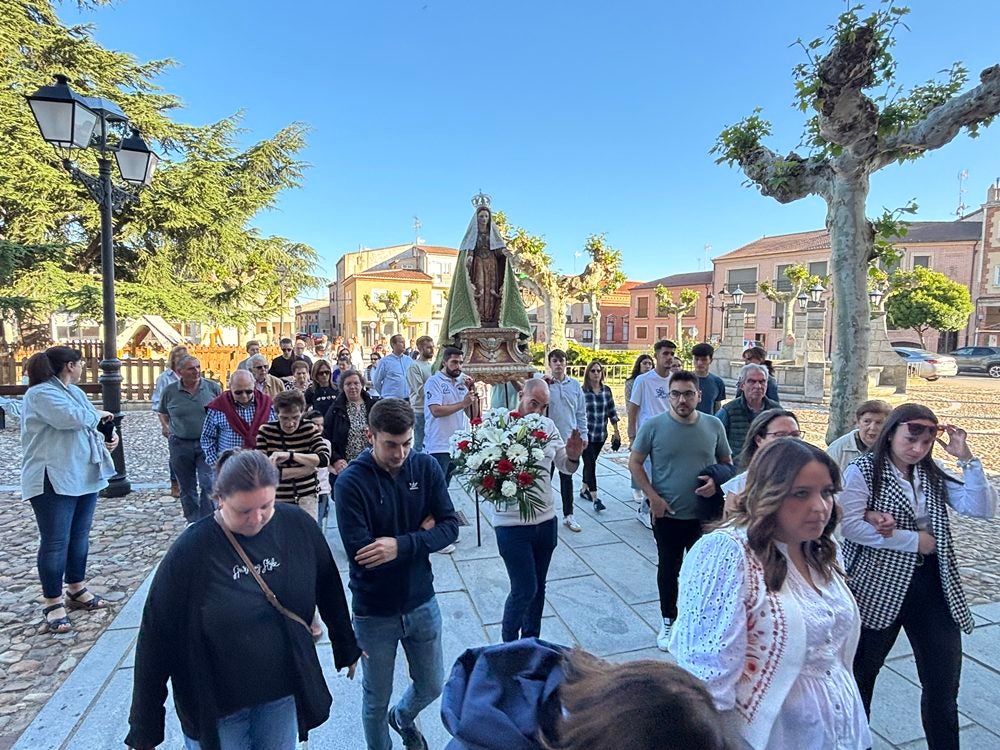 Cantalapiedra rinde culto a la Virgen de la Misericordia