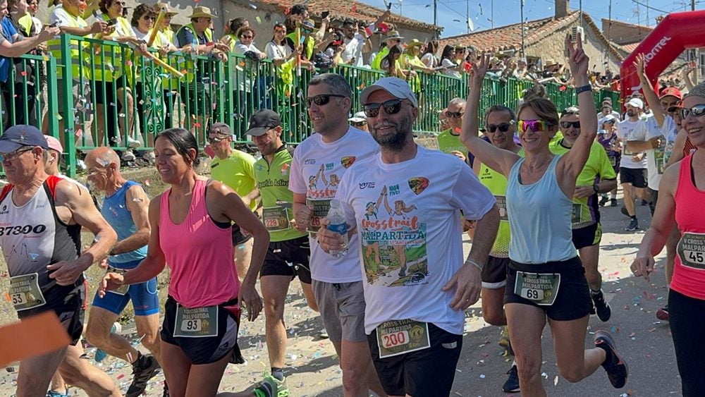 Alrededor de 400 participantes en la V Cross Trail de Malpartida