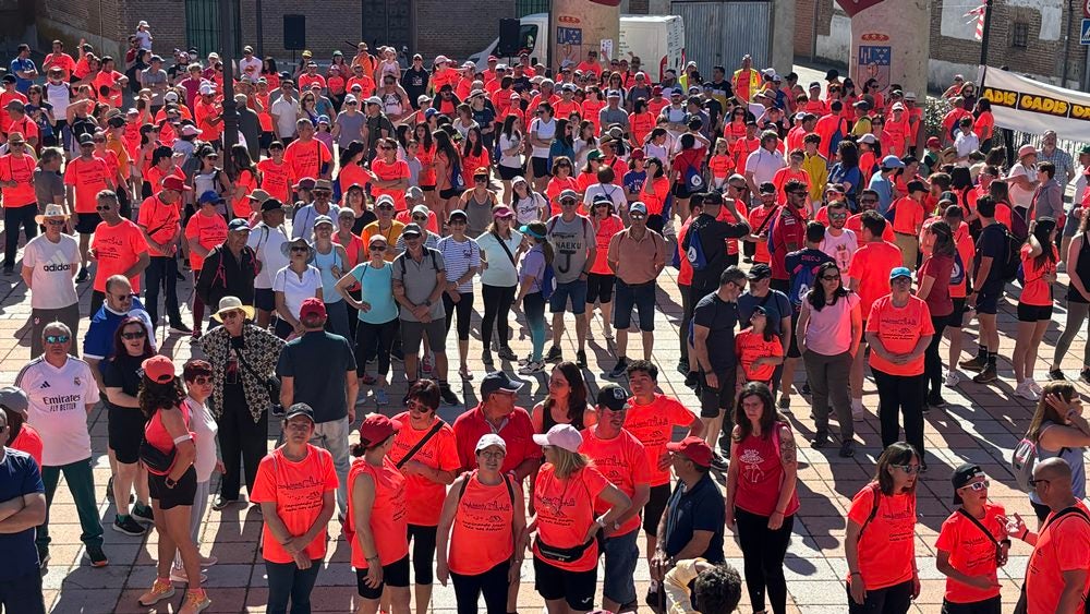 Pasos saludables a favor de la Asociación de Padres de Niños Sordos de Salamanca en Paradinas
