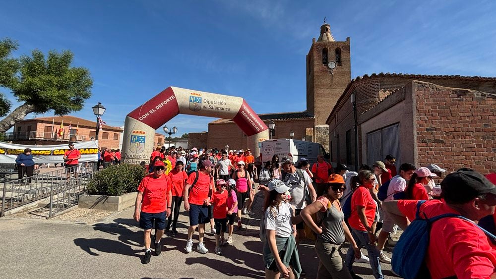 Pasos saludables a favor de la Asociación de Padres de Niños Sordos de Salamanca en Paradinas