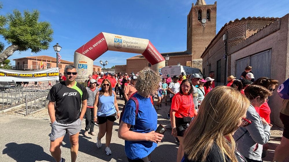 Pasos saludables a favor de la Asociación de Padres de Niños Sordos de Salamanca en Paradinas
