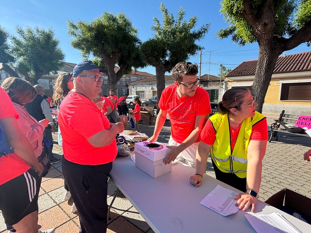 Pasos saludables a favor de la Asociación de Padres de Niños Sordos de Salamanca en Paradinas