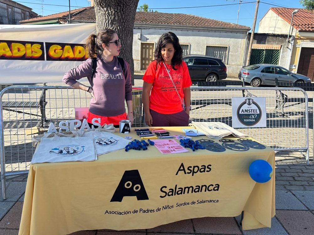 Pasos saludables a favor de la Asociación de Padres de Niños Sordos de Salamanca en Paradinas