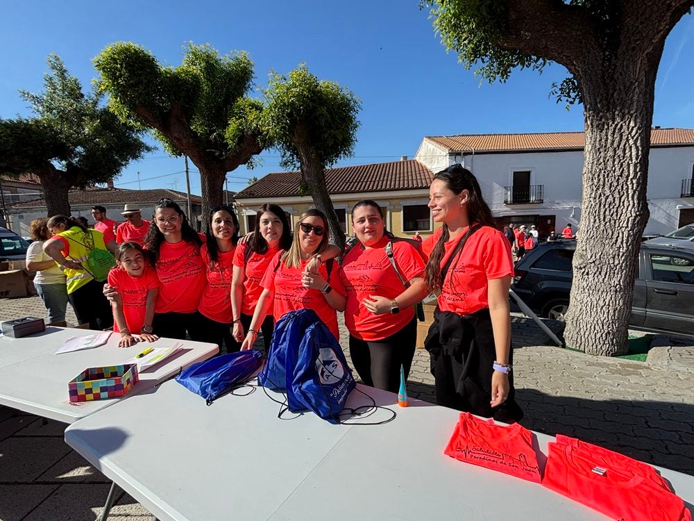 Pasos saludables a favor de la Asociación de Padres de Niños Sordos de Salamanca en Paradinas