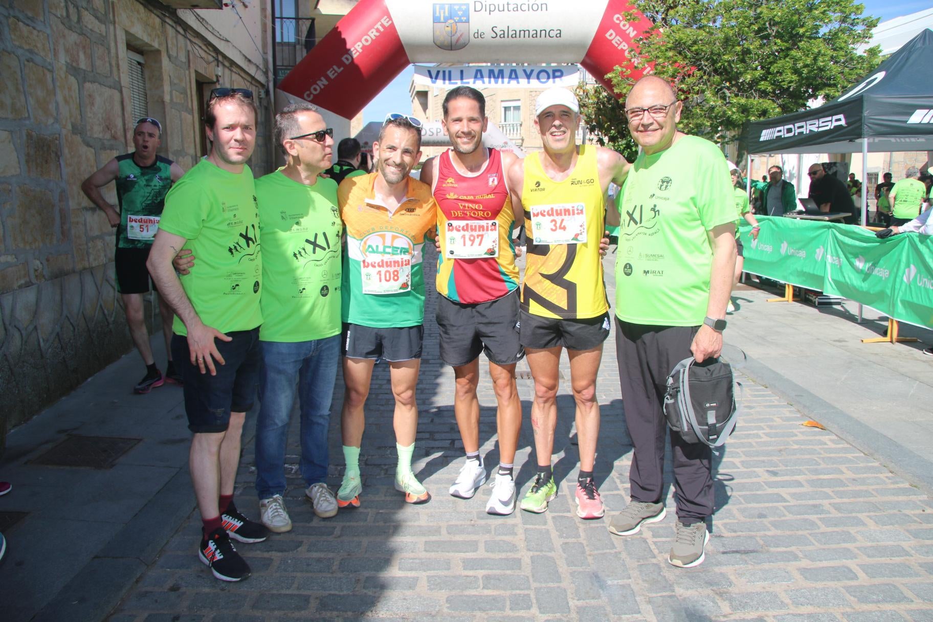 Marcos y Sánchez se imponen en el cross de Villamayor