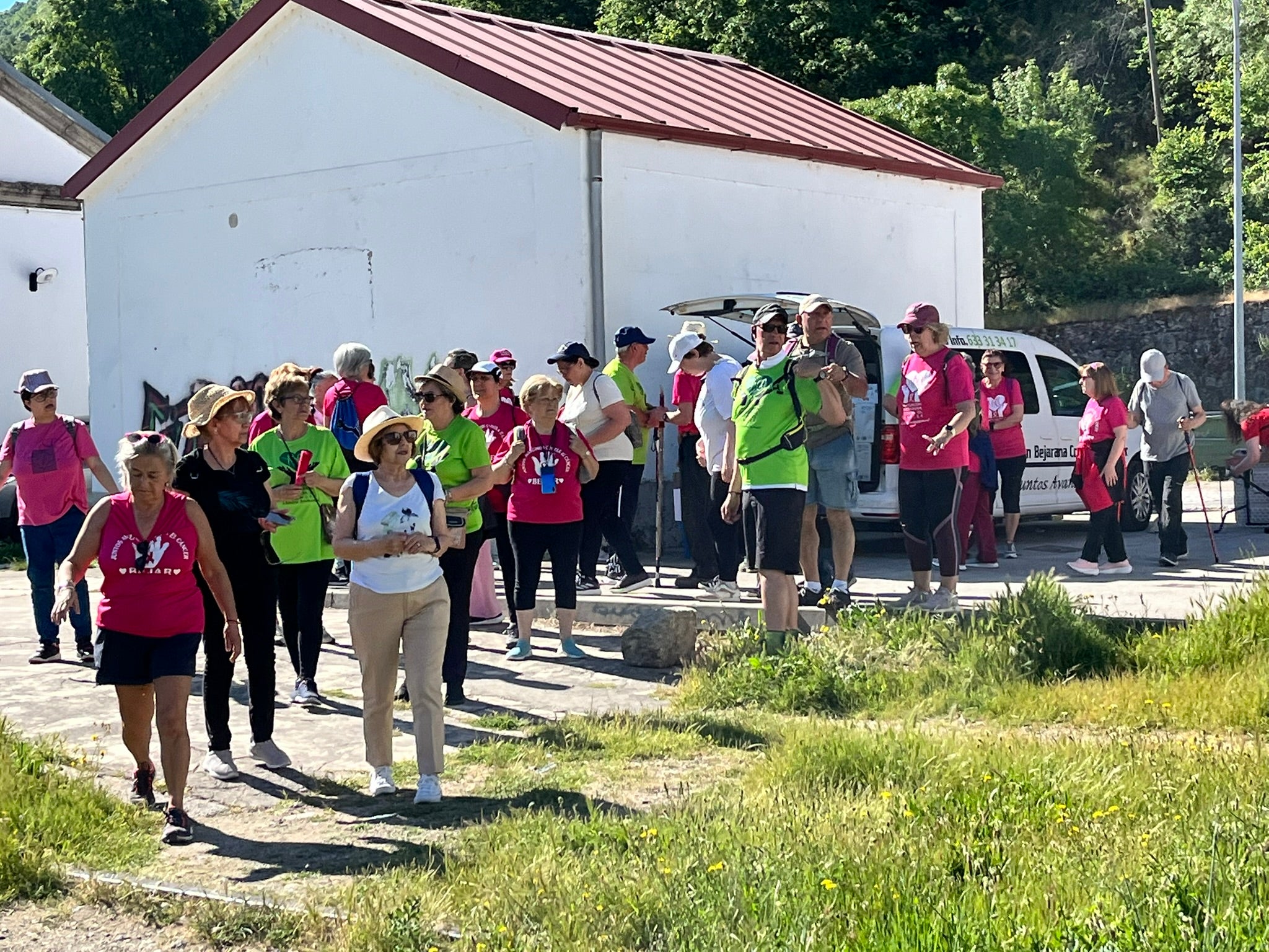 Béjar camina a buen ritmo contra el cáncer