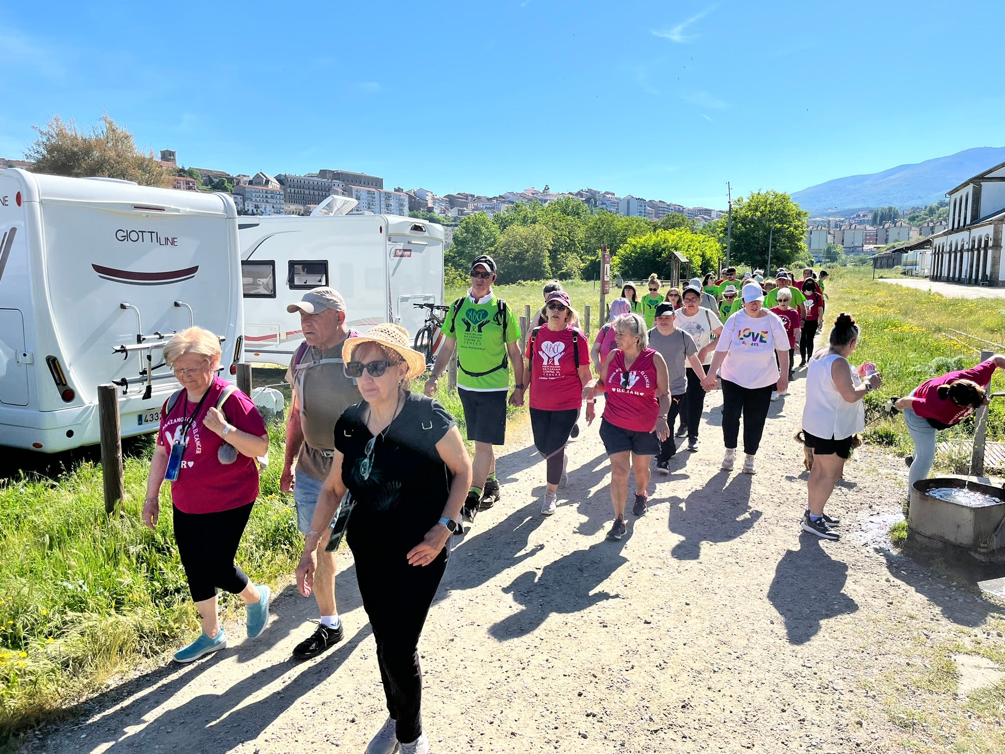 Béjar camina a buen ritmo contra el cáncer