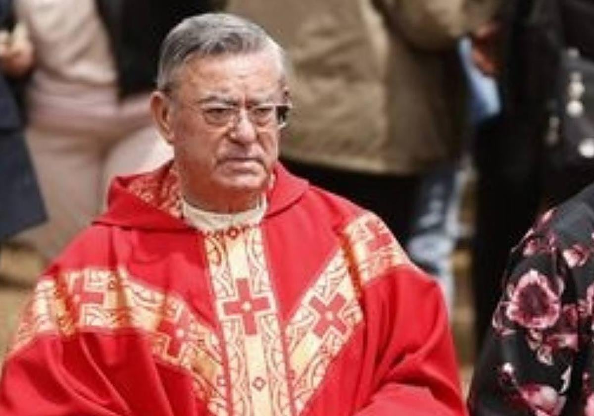 El sacerdote Florencio Jesús González Martín.