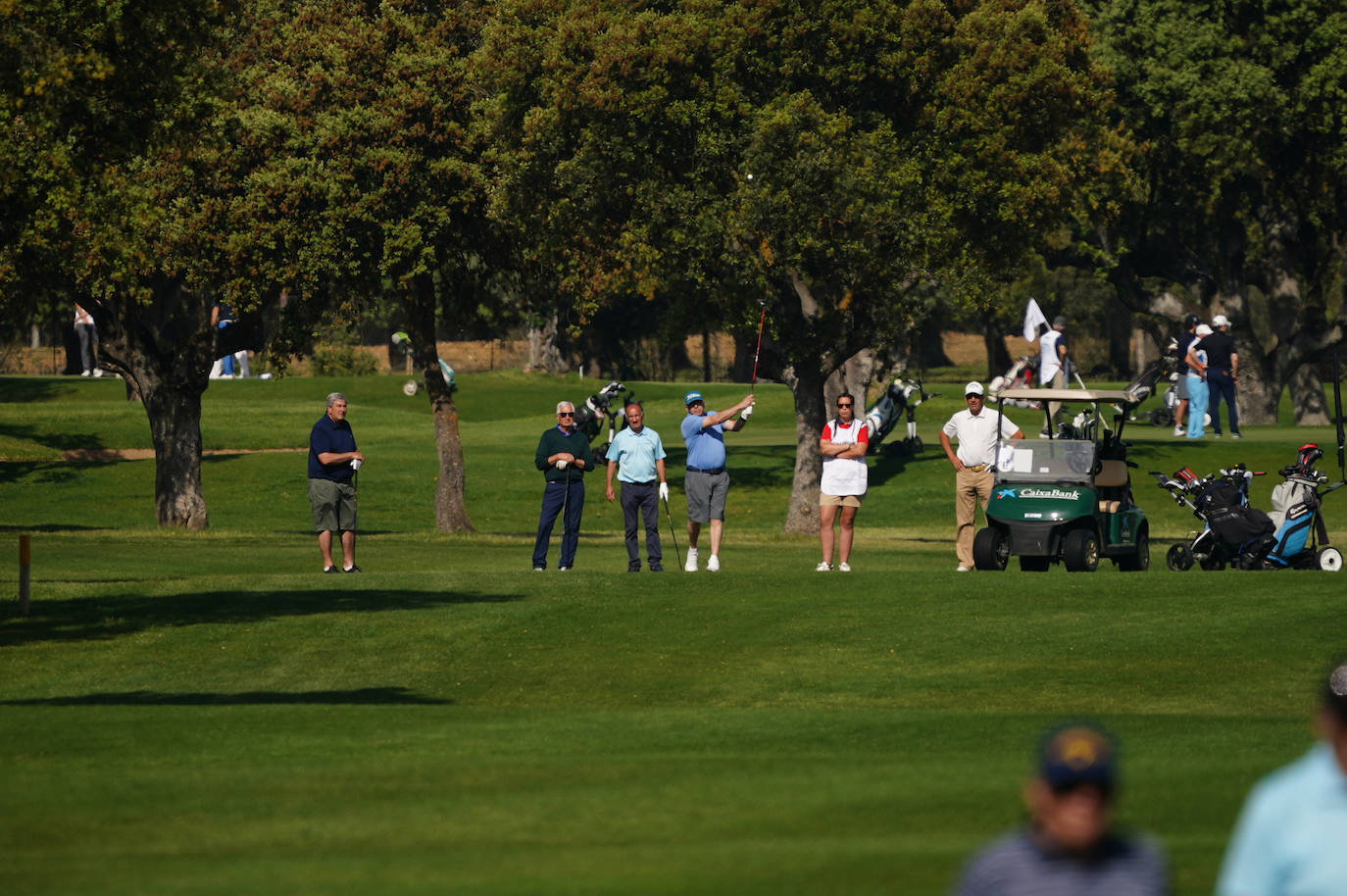 Profesionales y aficionados se lucen en La Valmuza Golf