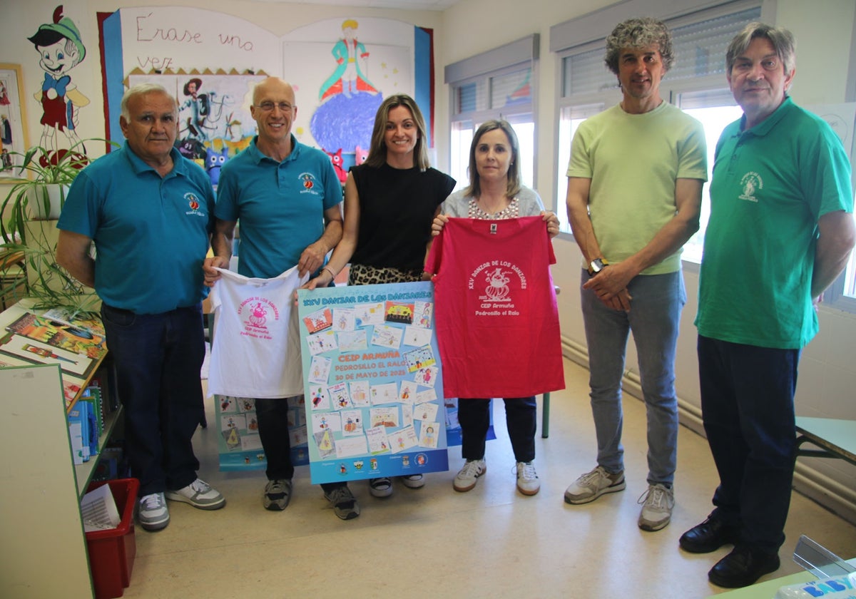 Jesús Rodríguez, Javier Nicolás, Águeda Losada, Patricia González, Miguel Esteban y Manuel Corredera.