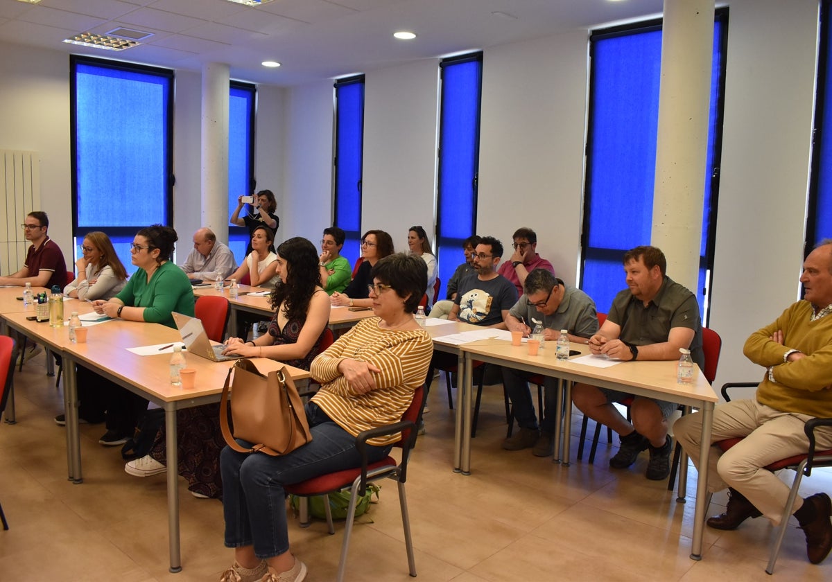 La Cámara de Comercio reunió a una veintena de empresarios.