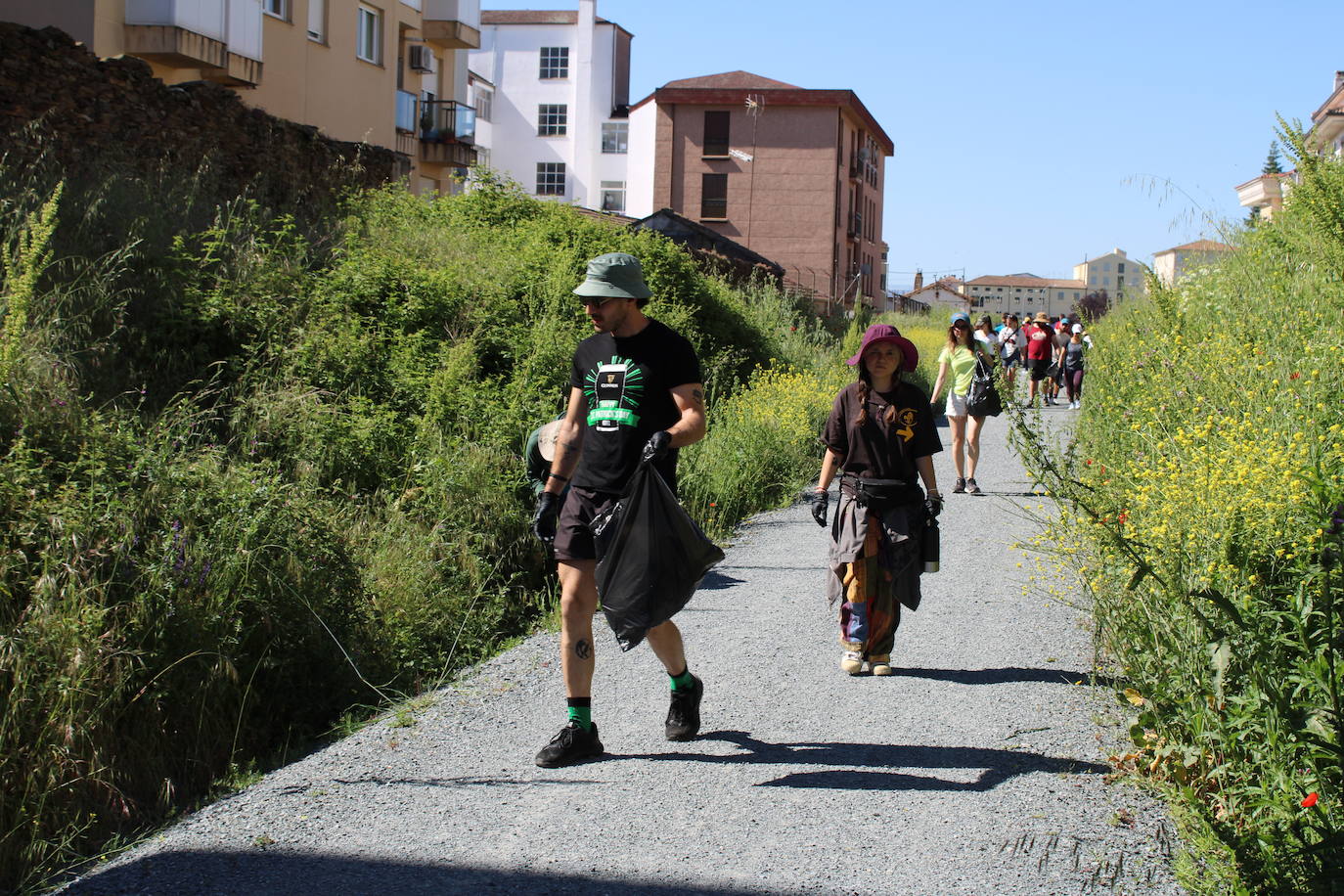 De &quot;plogging&quot; por tierras de Guijuelo