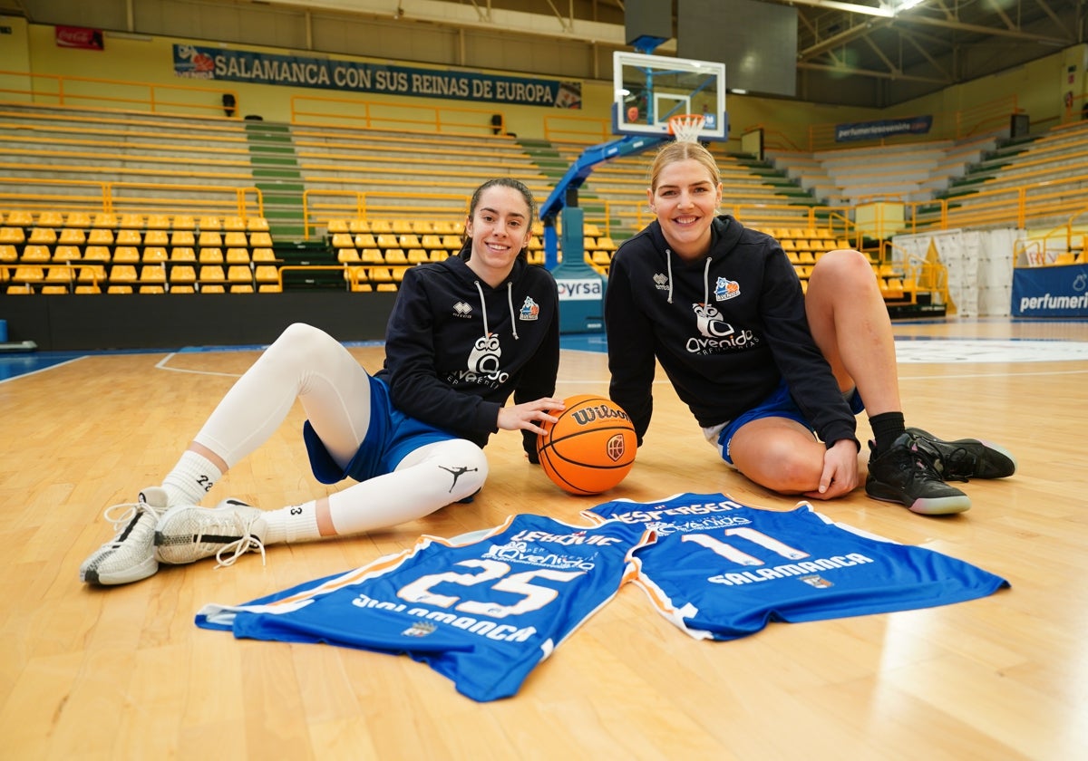 Marika Lekovic y Maria Jespersen, en su presentación con Avenida.